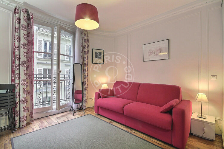 Salon - Studio meublé - Paris 75017 - 15061