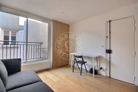 Sala Quitinete mobilado - 16m²  - Oberkampf - Paris