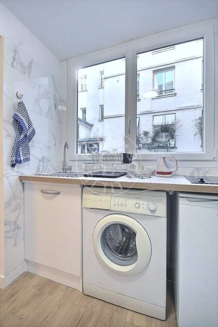 Cucina Appartamento arredato - 28m²  - 1 locale - Saint-Germain - Parigi