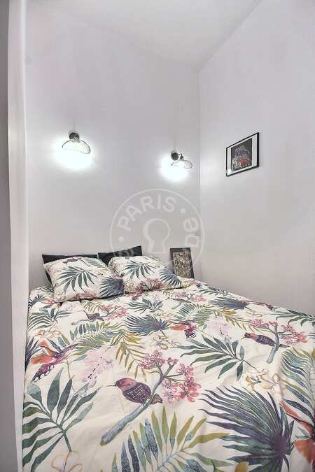 Camera da letto Appartamento arredato - 28m²  - 1 locale - Saint-Germain - Parigi