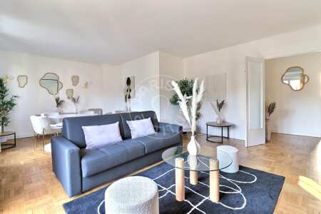 Wohnzimmer Möblierte wohnung - 80m²  - 2 Zimmer - Issy-les-Moulineaux