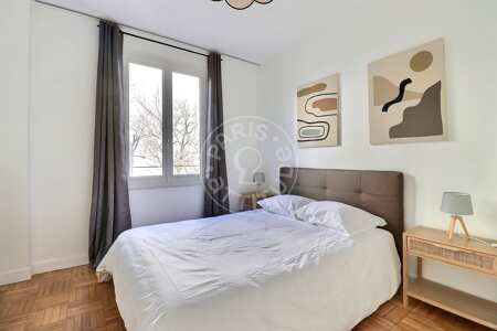Schlafzimmer Möblierte wohnung - 80m²  - 2 Zimmer - Issy-les-Moulineaux