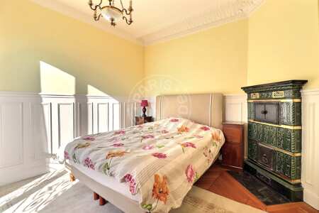 Bedroom Furnished apartment - 96m²  - 2 bedrooms - Invalides - Paris