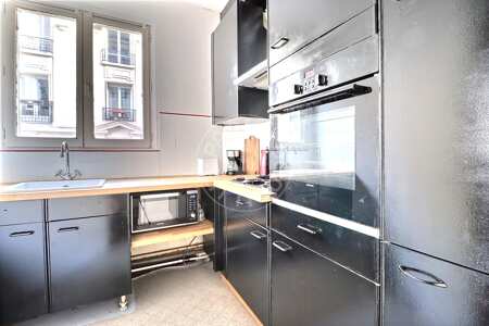 Cozinha Apartamento mobilado - 59m²  - 2 quartos - Auteuil - Paris
