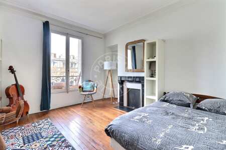 Quarto Apartamento mobilado - 59m²  - 2 quartos - Auteuil - Paris
