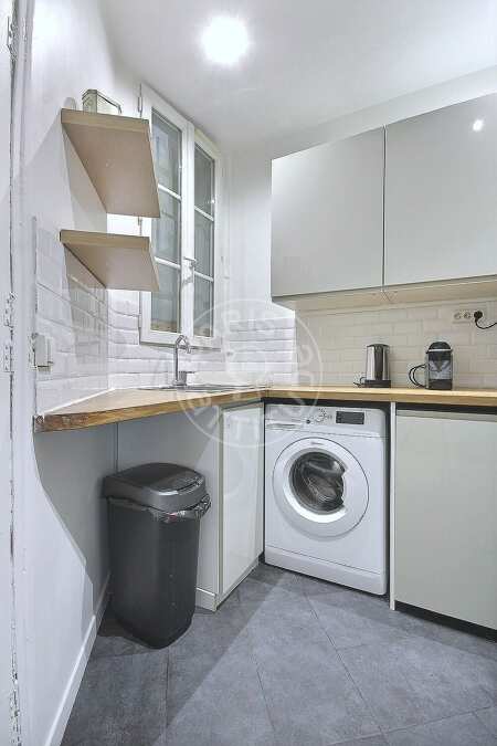 Cuisine Appartement meublé - 45m²  - 1 chambre - Arc de Triomphe - Paris