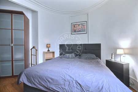 Chambre Appartement meublé - 45m²  - 1 chambre - Arc de Triomphe - Paris