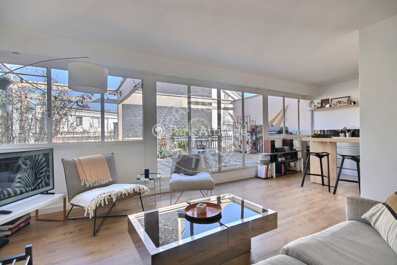 Furnished 2 bedrooms - Paris 75018 - 15077