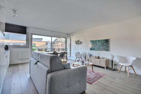 Sala Apartamento mobilado - 51m²  - 1 quarto - Convention - Paris