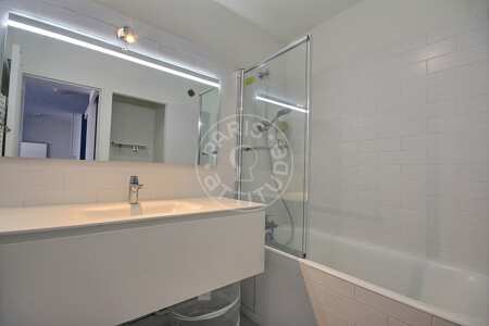 Casa de banho Apartamento mobilado - 51m²  - 1 quarto - Convention - Paris
