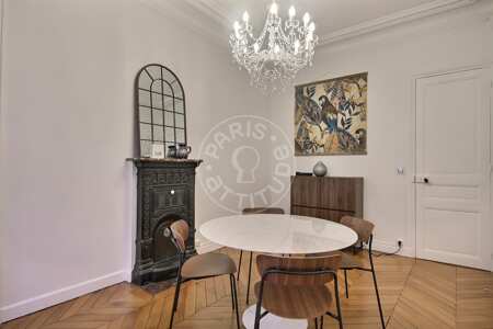 Comedor Piso amueblado - 55m²  - 1 dormitorio - Ledru-Rollin - París