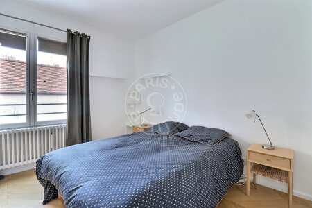 Camera da letto Appartamento arredato - 62m²  - 2 locali - Saint-Paul - Parigi