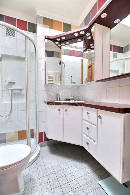 Badezimmer Möblierte studio - 33m²  - Ile Saint-Louis - Paris