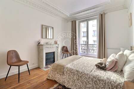 Camera da letto Appartamento arredato - 47m²  - 1 locale - Place Monge - Parigi