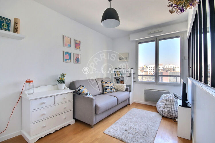 Salon - 1 chambre meublé - Boulogne-Billancourt 92100 - 15104