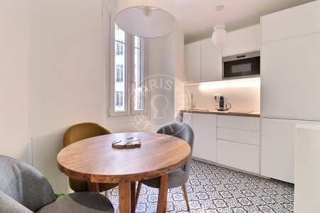 Cucina Appartamento arredato - 47m²  - 2 locali - Oberkampf - Parigi