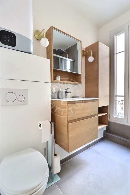 Bagno Appartamento arredato - 47m²  - 2 locali - Oberkampf - Parigi
