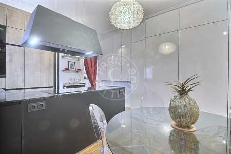 Comedor Estudio con alcoba amueblado - 39m²  - Montsouris - París