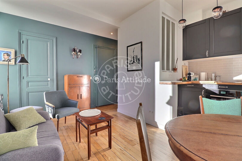 1 quarto mobiliado - Paris 75019 - 15111
