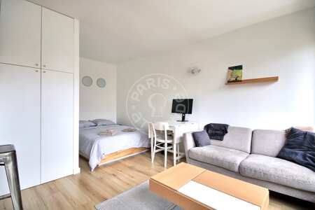 Salón Estudio amueblado - 25m²  - Place des Fêtes - París