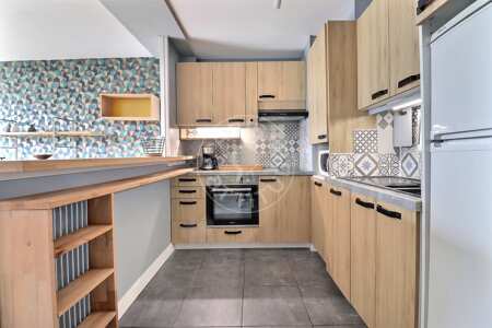 Cucina Appartamento arredato - 42m²  - 1 locale - Porte Dorée - Parigi