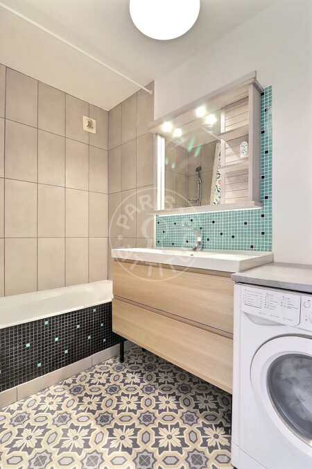 Bagno Appartamento arredato - 42m²  - 1 locale - Porte Dorée - Parigi