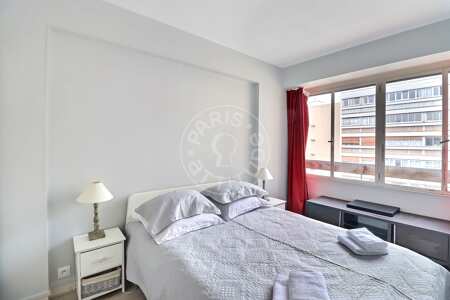 Dormitorio Piso amueblado - 68m²  - 2 dormitorios - Convention - París