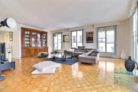 Salón Piso amueblado - 134m²  - 3 dormitorios - Invalides - París