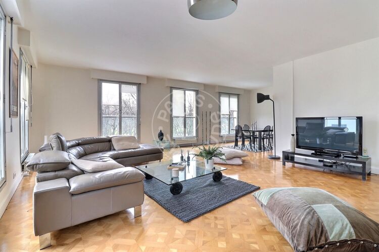 Living room - Furnished 3 bedrooms - Paris 75007 - 15119