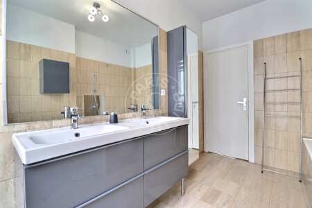 Baño Piso amueblado - 134m²  - 3 dormitorios - Invalides - París