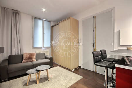 Salon Studio meublé - 24m²  - Champs-Elysées - Paris