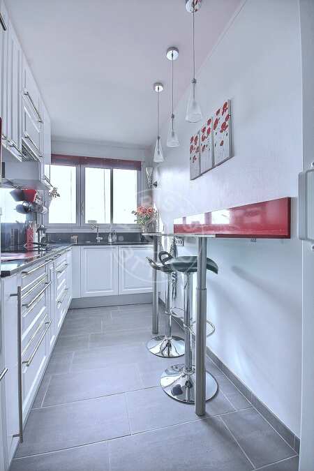 Cuisine Appartement meublé - 66m²  - 1 chambre - Daumesnil - Paris