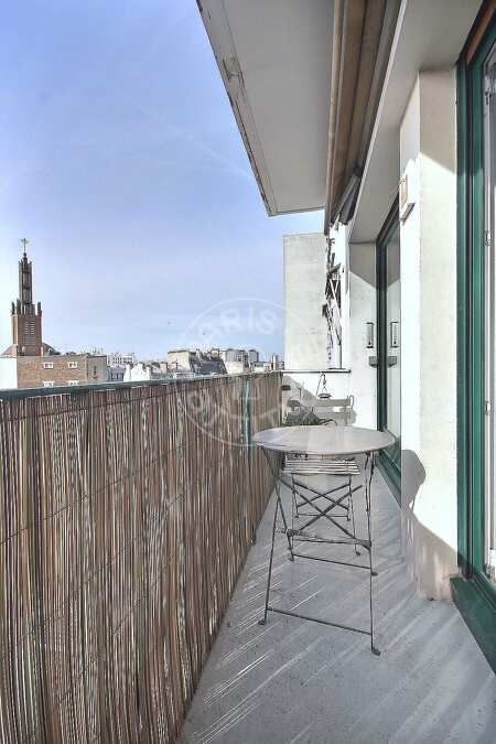 Balcon Appartement meublé - 66m²  - 1 chambre - Daumesnil - Paris