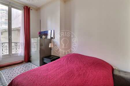 Dormitorio Piso amueblado - 40m²  - 1 dormitorio - Plaisance / Pernety - París