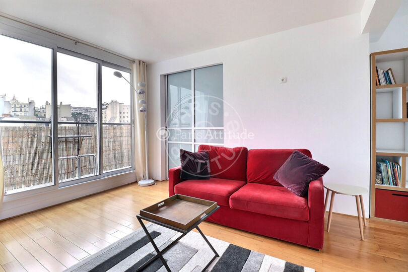 Furnished 2 bedrooms - Paris 75019 - 15133