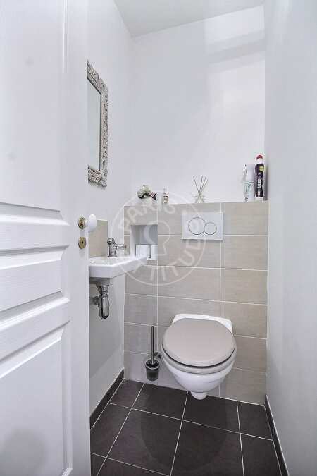 WC Möblierte wohnung - 70m²  - 2 Zimmer - Arc de Triomphe - Paris