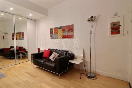 Salón Piso amueblado - 27m²  - 1 dormitorio - Châtelet - París