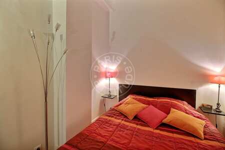 Dormitorio Piso amueblado - 27m²  - 1 dormitorio - Châtelet - París