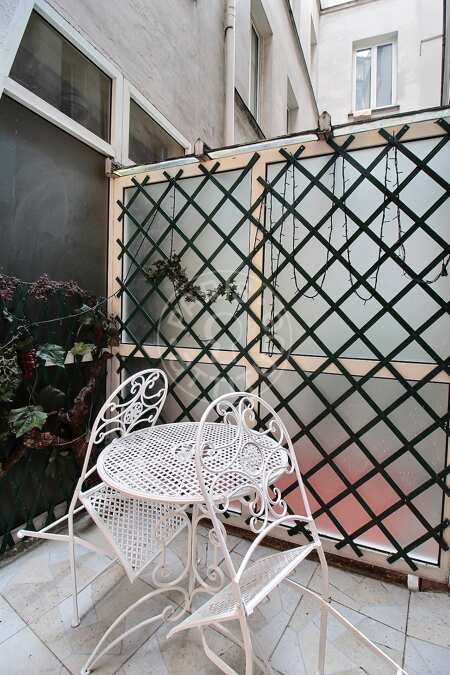 Terraza Piso amueblado - 27m²  - 1 dormitorio - Châtelet - París