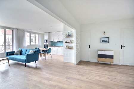 Entrance Furnished apartment - 74m² - 2 bedrooms - Marx Dormoy - Paris
