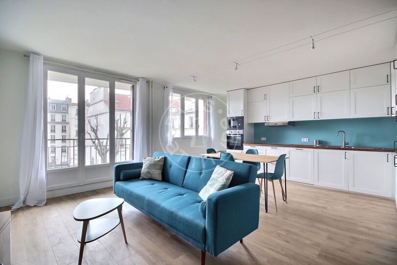 Furnished 2 bedrooms - Paris 75018 - 15144