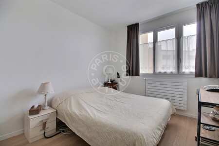 Bedroom Furnished apartment - 59m²  - 1 bedroom - Mirabeau - Paris