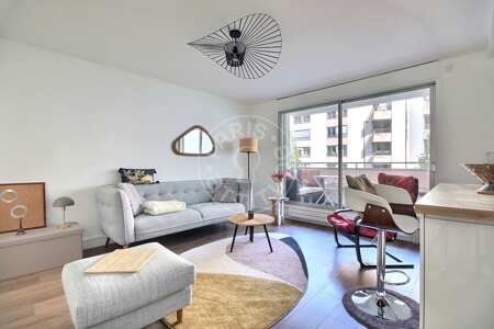 Living room Furnished apartment - 49m²  - 1 bedroom - Vincennes