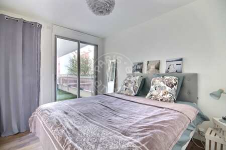 Bedroom Furnished apartment - 49m²  - 1 bedroom - Vincennes