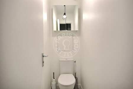 Toilet Furnished apartment - 49m²  - 1 bedroom - Vincennes