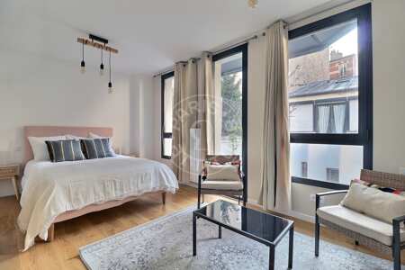Schlafzimmer Möblierte haus - 110m²  - 4 Zimmer - Gambetta - Paris