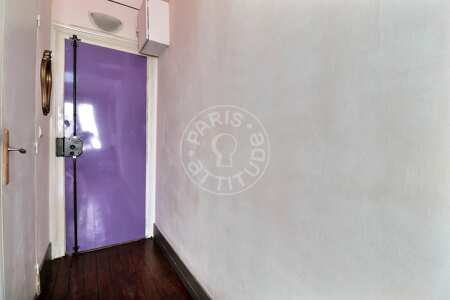 Ingresso Appartamento arredato - 25m²  - 1 locale - Montmartre / Place des Abbesses - Parigi