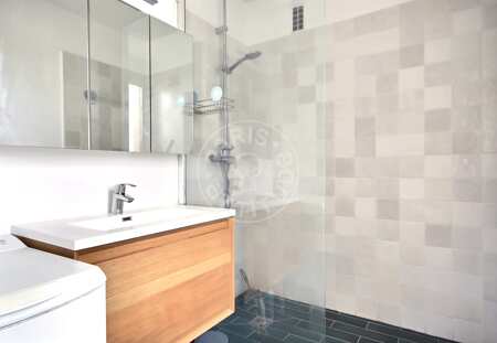 Badezimmer Möblierte wohnung - 38m²  - 1 Zimmer - Plaisance / Pernety - Paris