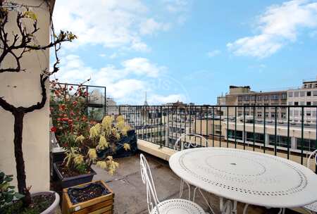 Terrasse Möblierte wohnung - 38m²  - 1 Zimmer - Plaisance / Pernety - Paris