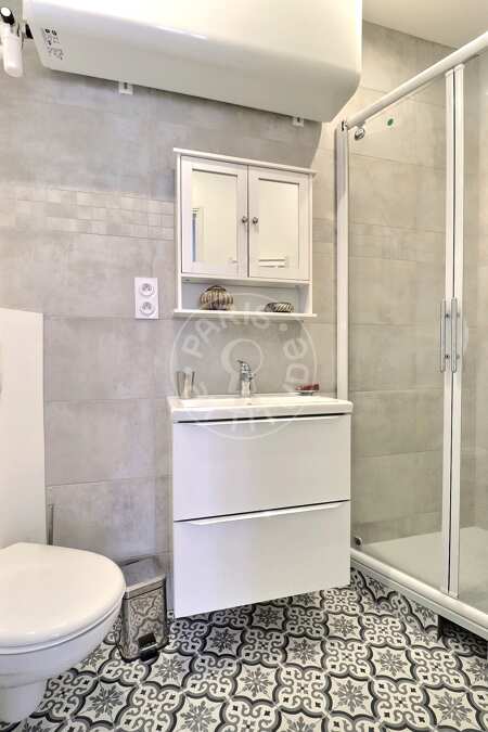 Bagno Appartamento arredato - 27m²  - 1 locale - Montparnasse - Parigi